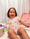 A Whimsy Breakfast Short Set