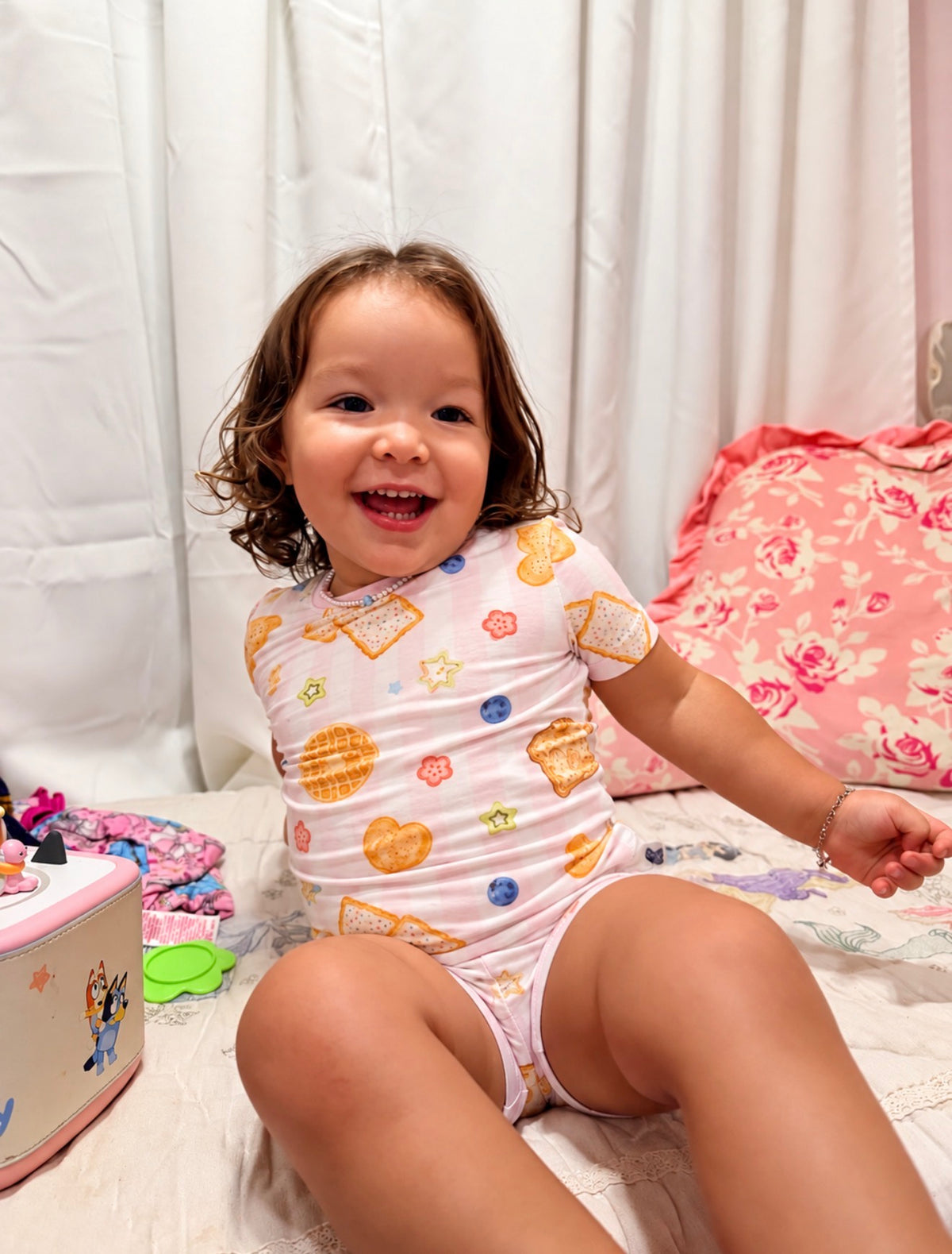 A Whimsy Breakfast Short Set