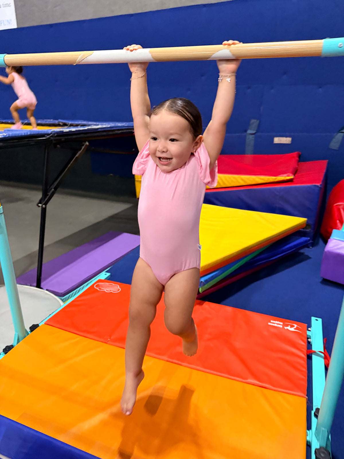Pink Bamboo Leotard