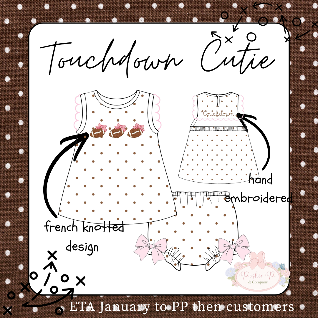 Touch Down Cutie Bloomer Set