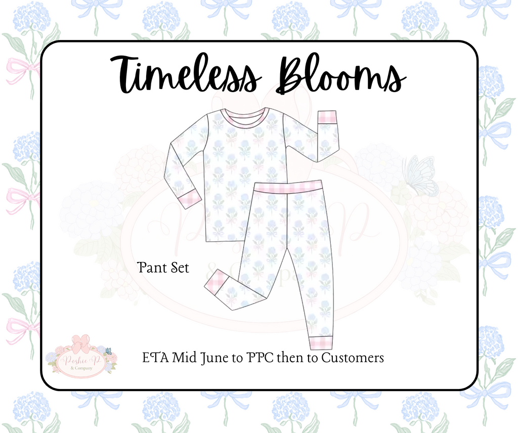 RTS Timeless Blooms Pant Set