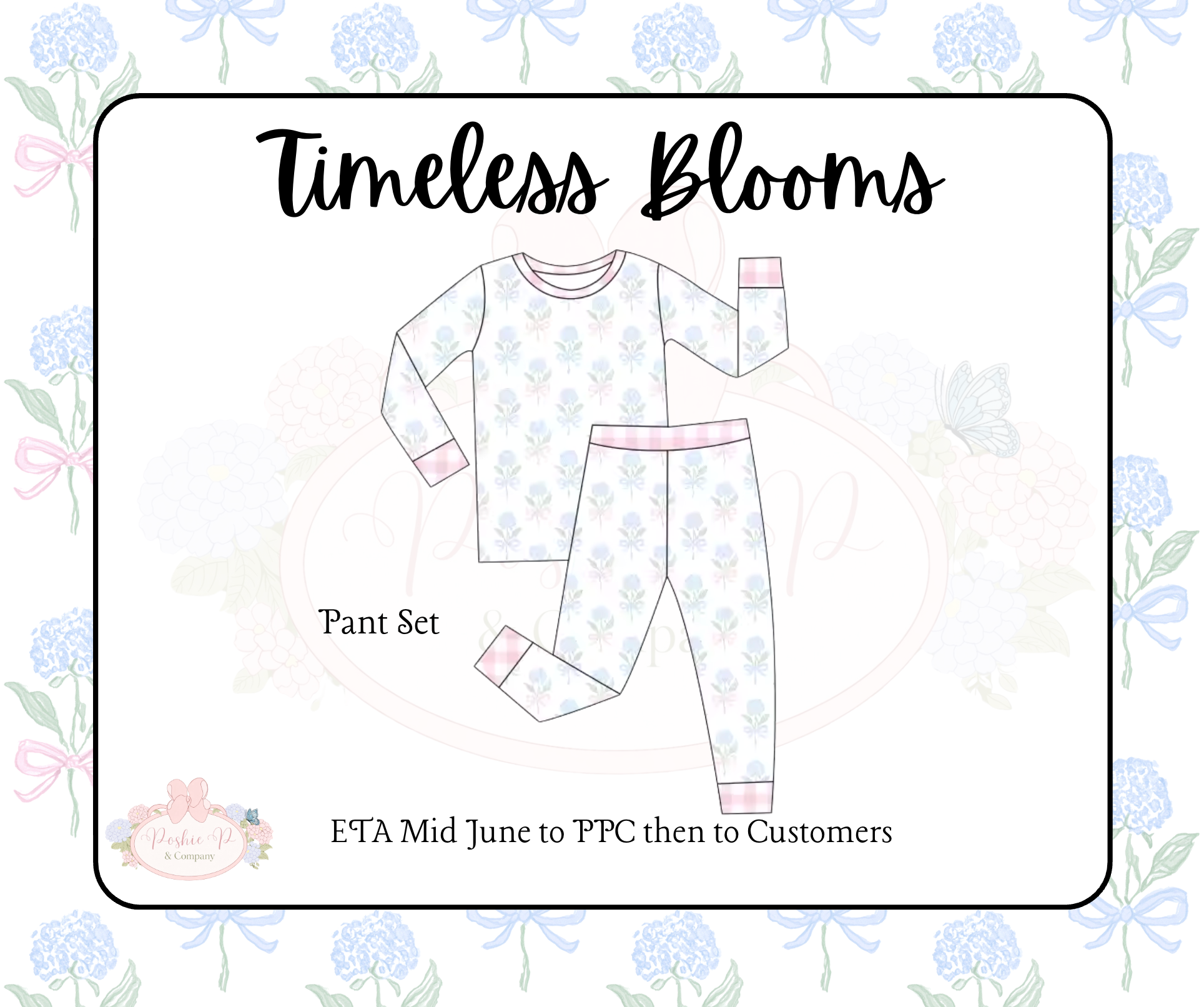 RTS Timeless Blooms Pant Set