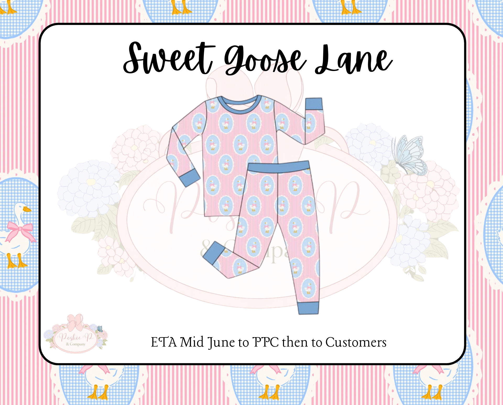 RTS Sweet Goose Lane Pant Set