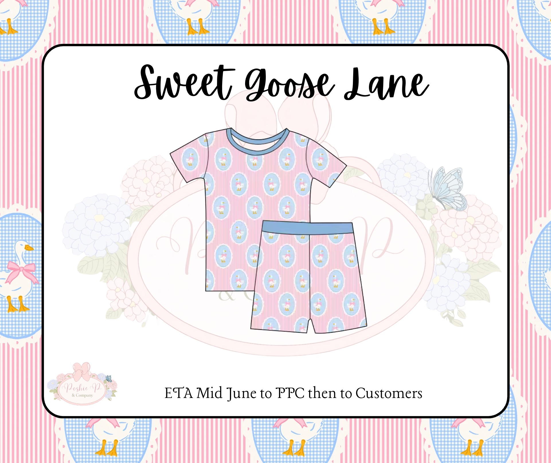 RTS Sweet Goose Lane Short Set