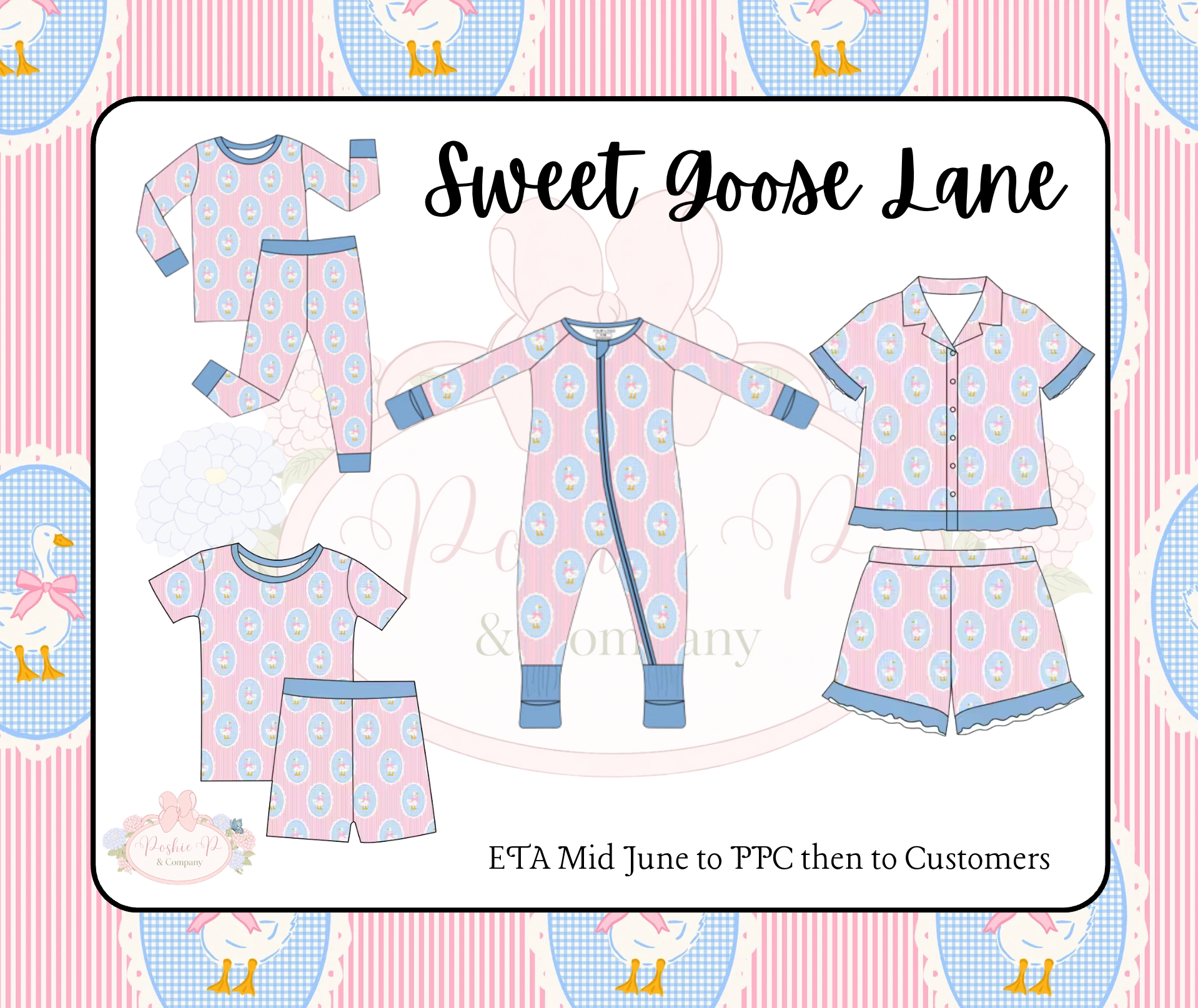 RTS Sweet Goose Lane Short Set