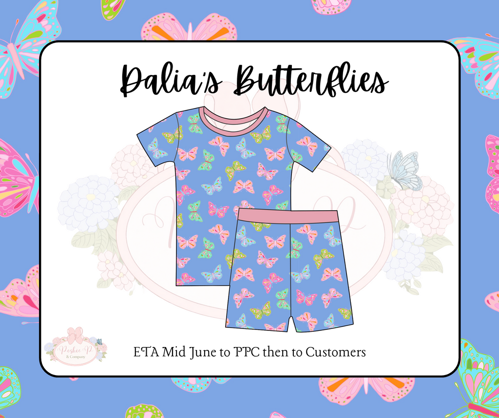 RTS Dalia's Butterflies Short Set