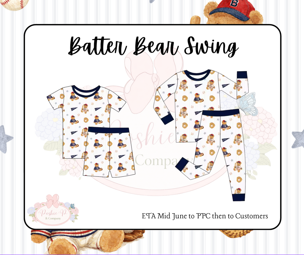 RTS Batter Bear Swing Pant Set