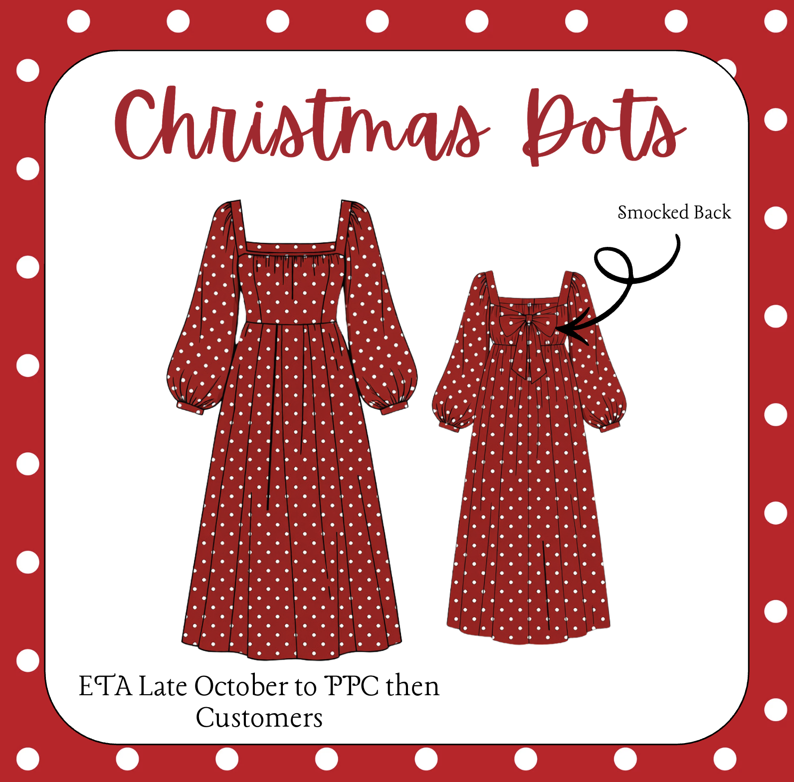 Christmas Dots Mama Match