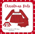 Christmas Dot Bloomer Set
