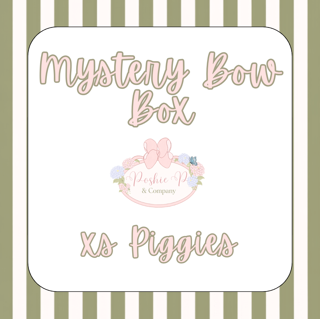 XS Piggies Mystery Box